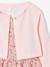 Ensemble 3 pièces robe cardigan serre tête rose pâle 6 - vertbaudet enfant 