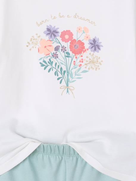 Lot de 2 pyjashorts fille manches courtes en coton écru 9 - vertbaudet enfant 