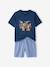 Lot 2 pyjama court et long bleu océan 10 - vertbaudet enfant 