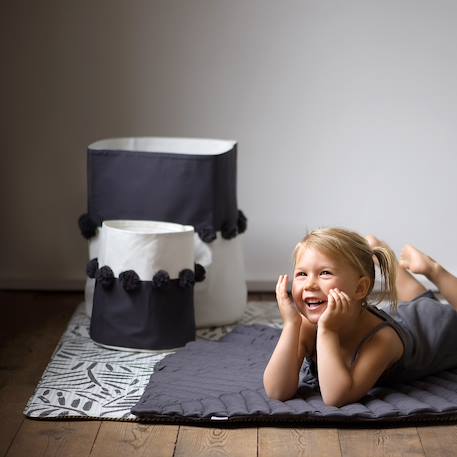 Panier de rangement Noir+Noir - Small+Ocre+Or - Small 4 - vertbaudet enfant 