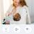 Langes bébé coton lovely Beige+Rose+Vert 12 - vertbaudet enfant 