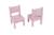 Ensemble table et chaises enfant montessori mauve bruyère 1-4 ans Mauve bruyère 3 - vertbaudet enfant 