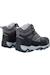 Bottines de marche synthétique samaris iii Bleu marine / rose fluo+Noir / gris clair 8 - vertbaudet enfant 