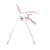 Chaise haute légère et compacte arzak Rose 6 - vertbaudet enfant 