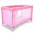 Lit Parapluie Voyage Baleares  – Pliable Compact, Léger Rose 1 - vertbaudet enfant 