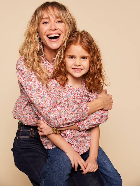 Blouse fille manches volantées bea 2 - vertbaudet enfant 