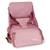 Chaise haute de voyage - sac hummus étoiles Gris+Rose 7 - vertbaudet enfant 