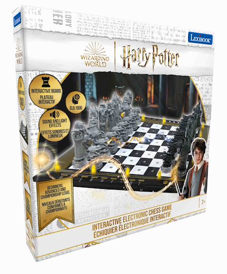 Jeu d'échecs électronique lumineux harry potter avec effets sonores Noir 4 - vertbaudet enfant 