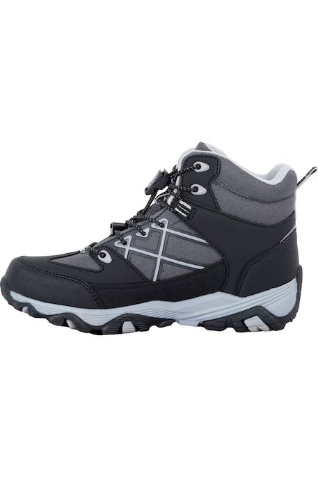 Bottines de marche synthétique samaris iii Bleu marine / rose fluo+Noir / gris clair 9 - vertbaudet enfant 