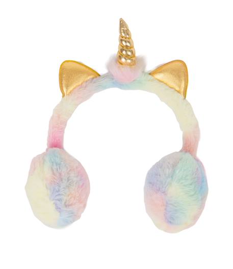Poupée frostyzz licorne avec cache-oreilles pour enfant - 30cm Rose 2 - vertbaudet enfant 