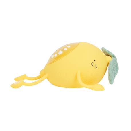 Veilleuse bébé projection et berceuses basile Jaune 1 - vertbaudet enfant 