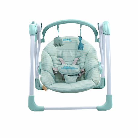 Balancelle musicale automatique pliable Daddy Vert 3 - vertbaudet enfant 