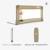 Barrière 90 cm pour lit standard Blanc+Gris 6 - vertbaudet enfant 