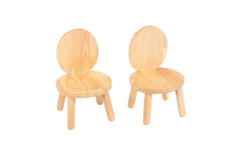 Ma première chaise ovaline  bois naturel 1-4 ans Bois naturel 2 - vertbaudet enfant 
