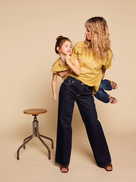 T-shirt manches courtes coton bio olive 5 - vertbaudet enfant 