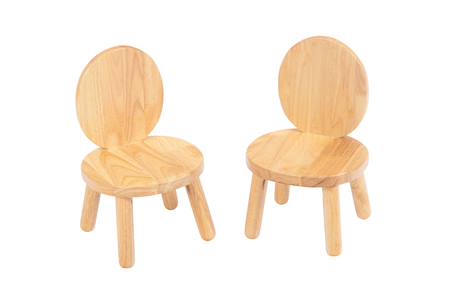 Ma première chaise ovaline  bois naturel 1-4 ans Bois naturel 1 - vertbaudet enfant 