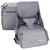 Chaise haute de voyage - sac hummus étoiles Gris+Rose 6 - vertbaudet enfant 