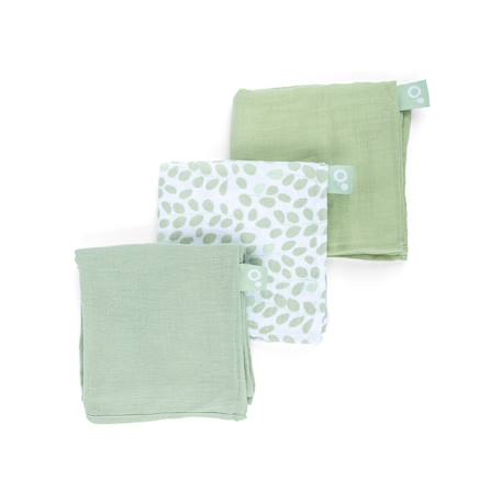 Langes bébé coton lovely Beige+Rose+Vert 11 - vertbaudet enfant 