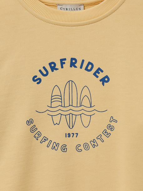Sweat surf garçon - coton biologique Ciel+Sun 4 - vertbaudet enfant 