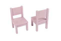 Chambre et rangement-Lot de 2 ma première chaise enfant montessori mauve bruyère 1-4 ans