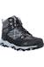 Bottines de marche synthétique samaris iii Bleu marine / rose fluo+Noir / gris clair 7 - vertbaudet enfant 