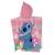 Cape de bain imprimée 100% coton, disney home stitch ohana Rose 2 - vertbaudet enfant 
