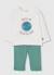 Ensemble bébé t-shirt et pantalon coton Blanc 1 - vertbaudet enfant 
