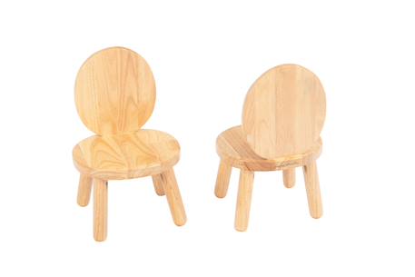 Ma première chaise ovaline  bois naturel 1-4 ans Bois naturel 3 - vertbaudet enfant 