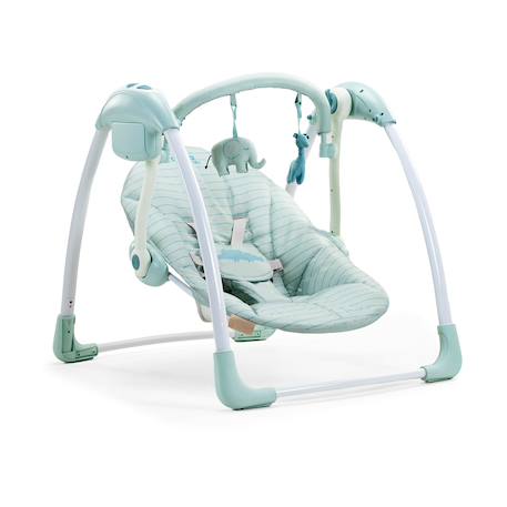 Balancelle musicale automatique pliable Daddy Vert 5 - vertbaudet enfant 
