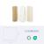 Langes bébé coton lovely Beige+Rose+Vert 4 - vertbaudet enfant 