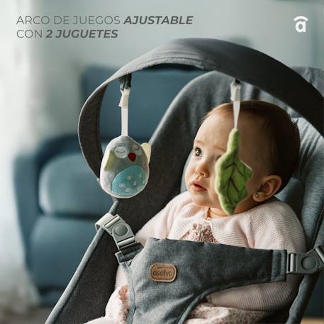 Transat avec balance automatique Lamarr Gris 6 - vertbaudet enfant 