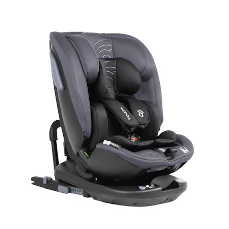 Siège auto i-Size rotatif 360 Isofix Panafix Gris+Noir 1 - vertbaudet enfant 
