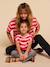 T-shirt marinière fille manches courtes - capsule famille bois de rose 3 - vertbaudet enfant 