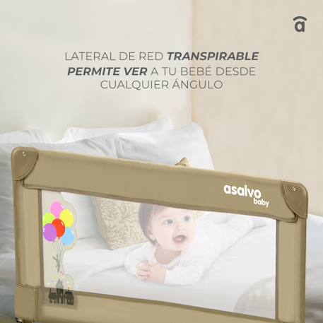 Barrière 90 cm pour lit standard Blanc+Gris 12 - vertbaudet enfant 
