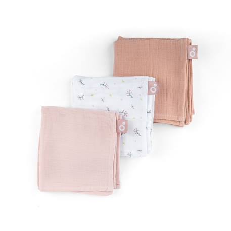 Langes bébé coton lovely Beige+Rose+Vert 6 - vertbaudet enfant 
