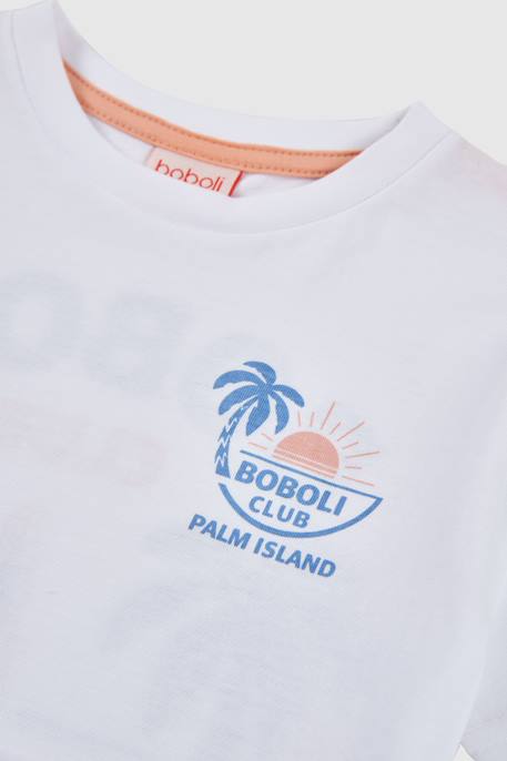 T-shirt enfant coton Blanc 3 - vertbaudet enfant 