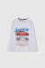 T-shirt garçon en maille à manches longues en coton Blanc 1 - vertbaudet enfant 