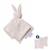 Doudou bébé you&me Beige+Rose 1 - vertbaudet enfant 