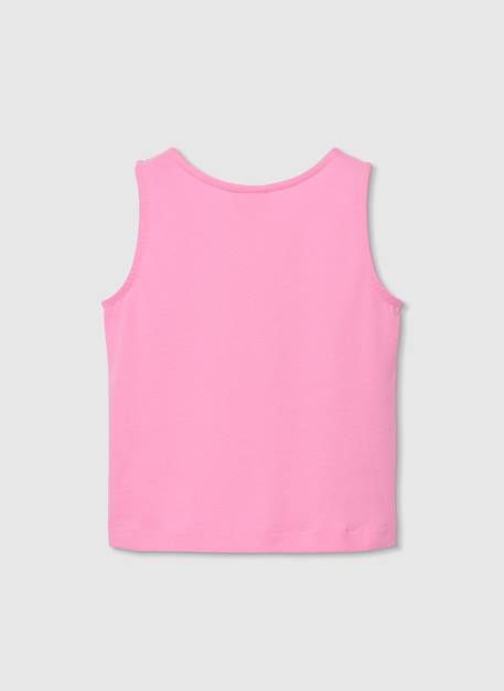 Débardeur fille en coton Rose 2 - vertbaudet enfant 