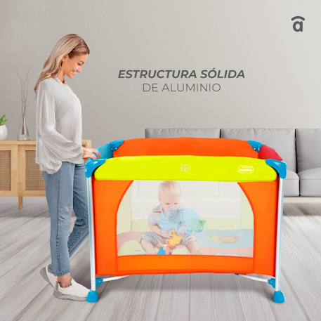 Parc jungle aluminium Multicolore 4 - vertbaudet enfant 