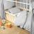 Housse de couette en gaze de coton jeanne Beige+Blanc+Blanc à pois or+Bleu+Camel+Écru+Gris clair+Rose+Terracotta+Vert de gris 37 - vertbaudet enfant 