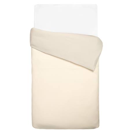 Housse de couette réversible gaze de coton & nid d'abeille Beige+Bleu+Écru+Rose 5 - vertbaudet enfant 