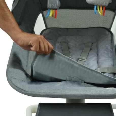 Transat Hamac avec télécommande Bali Gris 6 - vertbaudet enfant 