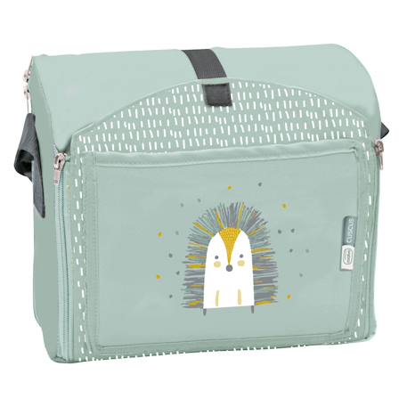 Chaise haute de voyage hérisson Beige+Gris+Vert 15 - vertbaudet enfant 
