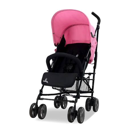 Poussette trotter plus Rose et noir 1 - vertbaudet enfant 