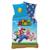 Parure de lit imprimée 100% coton, mario friends Bleu 3 - vertbaudet enfant 