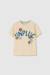 T-shirt enfant en coton brut Jaune 1 - vertbaudet enfant 