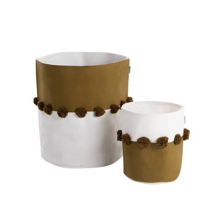 Panier de rangement Noir+Noir - Small+Ocre+Or - Small 14 - vertbaudet enfant 