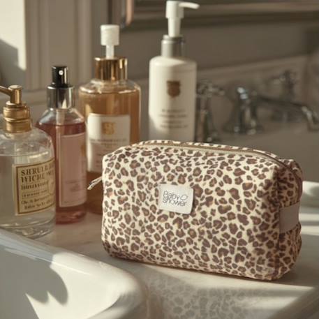 Trousse de toilette camila wild print Beige, marron, noir 2 - vertbaudet enfant 