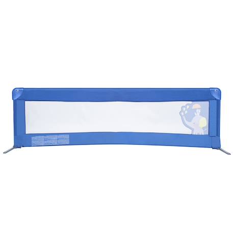 Barrière de lit 150 cm pour lit standard Beige+Blanc+Bleu+Gris+Rose 16 - vertbaudet enfant 